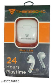 Timbresonic TWS Wireless Bluetooth Earbuds with Charging Case | In Ear Earphones for Music, Calls, Gaming & Daily Use