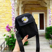 MessengerBag-Black Sling Bag  (Black, 1.5 L)
