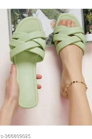Stylish Daily Wear Women Flat Sandals & Comfortable Casual Slippers