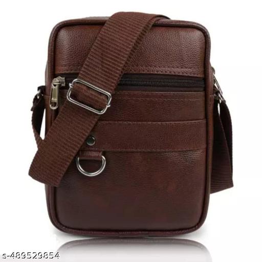 Stylish PU Leather Crossbody Fanny Pack Sling Bag for Women & Men Trendy crossbody for Traveling | One Side Shoulder sling bag stylish sling bag latest sling bag branded sling bag