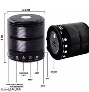 Bluetooth Speaker WS-887 with FM Radio, Memory Card Slot, USB Pen Drive Slot & Compatible with All Device (Color Black)