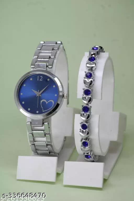 Best Selling Trending Metal Analog Watches for Women Ethnic Cosmic Bracelet for Girls Analog Watches