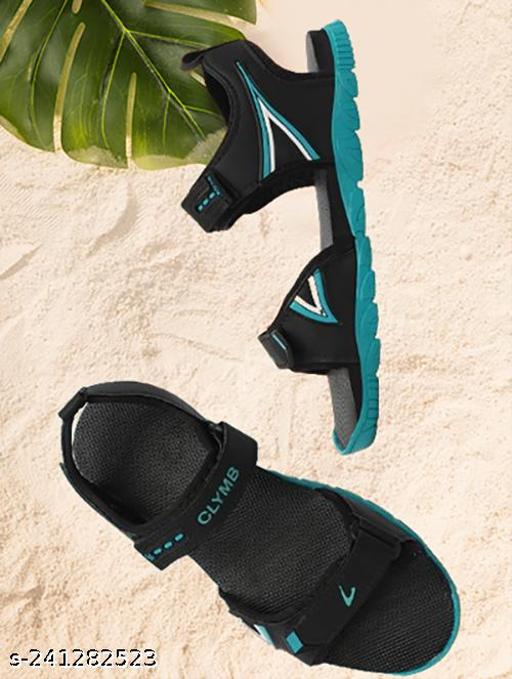 CLYMB Men's Spa Sandals with Adjustable Back Strap Ultra Soft & Flexibility Anti Skid Comfortable Waterproof Daily Mules Sports Sandals for Men