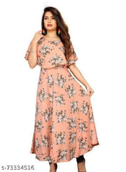 crepe kurtis
