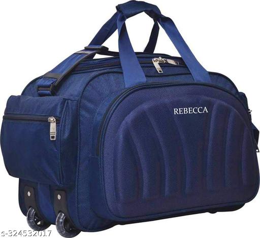 Rebecca luggage duffel trolley travel bag