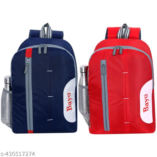 Bayo 25 L 2pc combo Casual Backpack For School Collage Office Tuition and Picnic Boys Girls Men & women Waterproof Laptop Bag