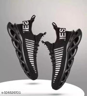 Black Printed Sneaker For Men