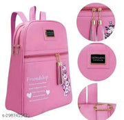 JK WORLD Backpack for Girls  For School College office  Travel  With Unique Design Looks Very Attractive & Stylish.