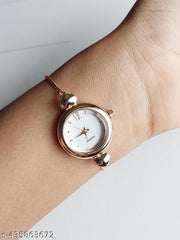 Shark Hub Analogue Stylish Stainless Steel Rose Gold Chain Strap Watch Stylish Branded for Girls Watches for Women Watches Stylish Branded