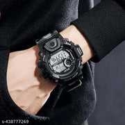 Fashion Cool men's sports watch for men Luminous Waterproof Digital Watch Electronic Clock Military male Watches Smart Watch Men Compass World Time Sport Watches Count Digital Wirstwatch Digital Watch - For Boys