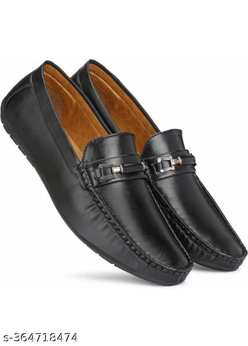 Umax  Latest Collection of Trendy||Stylish Casual Loafers Synthetic Leather For Man Loafers For Men  (BLACK)