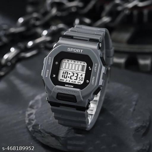 Grey Square Sport Digital