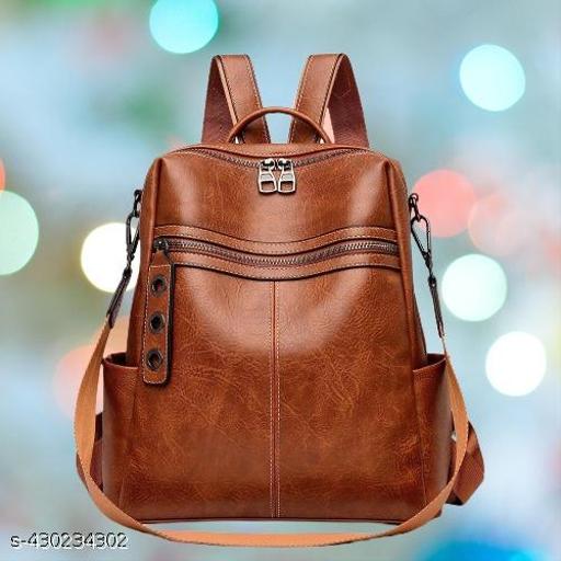 MomsyStore Leather Backpacks For Girls And Women