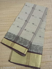 100% Pure Cotton Tant Saree