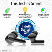 Hook Earbuds 12 hours playtime bluetooth wireless headphones earphone bluetooth headset