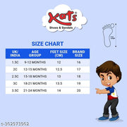 Kats Kids Chu-Chu Sound Musical First Walking Shoes for Baby Boys and Baby Girls for 9-24 Months Color-Red