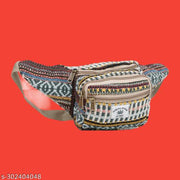 KRYSTAL Belt Bag With 4-Zipper Pockets for Running Hiking Travel Workout Dog Walking Outdoors Sport Fishing Waist (Multicolour) Pack of 1