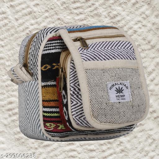 ANESHA Classic Vintage Messenger Bag - Original Heavyweight Cotton Canvas Shoulder Bag with Upgraded Features Pack of 1 Size (7.5 x 7.5) inches Multicolour