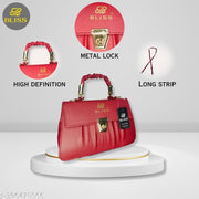 "Stylish Classic Women Sling Bag (Maroon) | Elegant attractive beautiful sling bag for women (Maroon)| Gorgeous Stylish Handbag| Maroon Sling Bag For Girls & Womens|  "