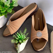 Lycra Flat Sandals
