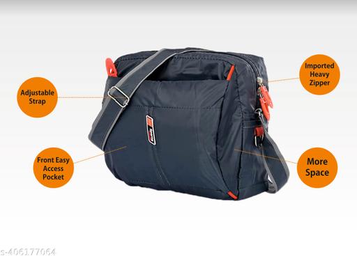 Unisex Sling Bag | Cross Body Multipurpose Hand Bag | Sling Bag For Men & Women | Slim Bag for Office, Cash, Business Collection, Travelling | Sling Bag (Pack of 1)