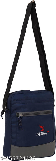 Stylish Nylon Sling Cross Body Travel Office Business Messenger Bag for Men Women