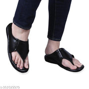 REEV MEN BLACK BROWN STYLISH LATEST TRENDYSANDAL SLIPPER FOR MEN