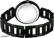 Attractive New Solid Dial Attractive Metal Chain Belt Analog Watch for Women