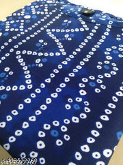 Polyster/Crepe fabric-Women Fabric Printed Straight Kurti, ( New Arrival New Design Fashionable Kurti )