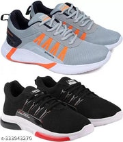 Mesh Sports Shoes For Men Combo Pack of 2 Pack of 2