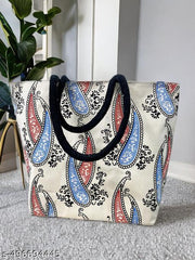 Spicy Chic Canvas Tote – Bold Style Meets Every day Convenience