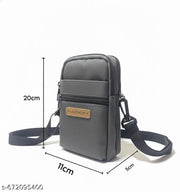 Trendy Men’s Multi-Functional Sling Bag | Stylish Crossbody Shoulder Bag & Waist Belt Pouch for Travel, Hiking, & Daily Use