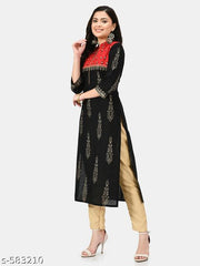 Women Ethnic Motif Printed Cotton Kurti