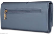 YESSBENZA Artificial Faux Leather Women's and Girls Hand Clutch Cum Mobile Hand Purse Wallet 6 Card Slots