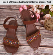Women Stylish Lightweight Daily Durable Comfortable Formal Casuals Flats Sandal