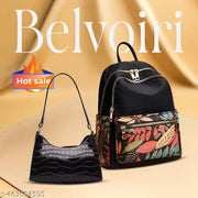 New Fancy handbag Mini And Multipocket Classic backpack For Women/Girls Party | Travel | School | College | Casual