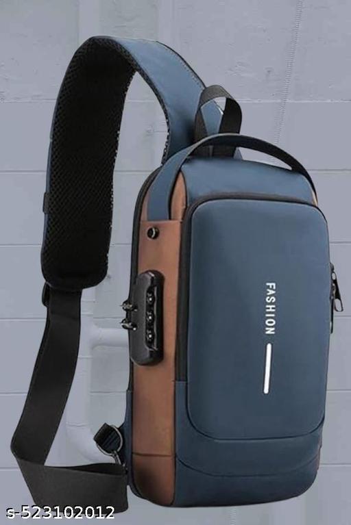 WomenBuzz Multifunction  Unisex Sling Bag , USB Charging Sport Sling Shoulder Bags,Crossbody Bag For Walking, Gym, Sport, Hiking, Cycling, Travel