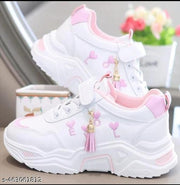 girls shoes pink colour