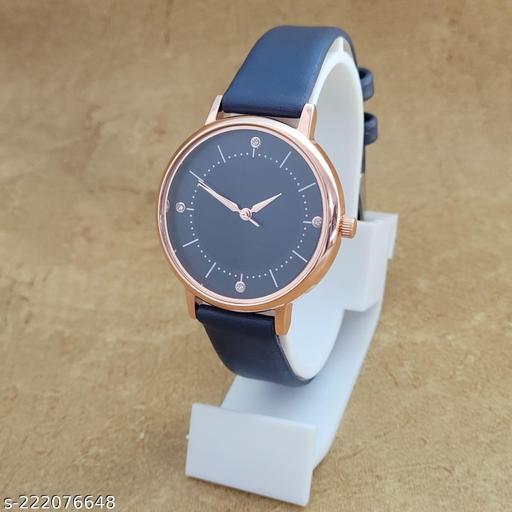 Girls and womens watch Four Diamond Emborsed 3D design