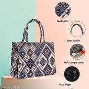 Trendy Spacious Tote Bag for Women | Large Capacity Office & College Handbag