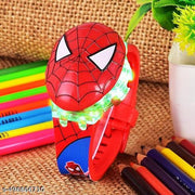 M I K Silicone 3D Kids Musical Cartoon Back Ground Disco Light Digital Kids Watch for Boys