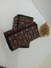 Black Floral women wallet