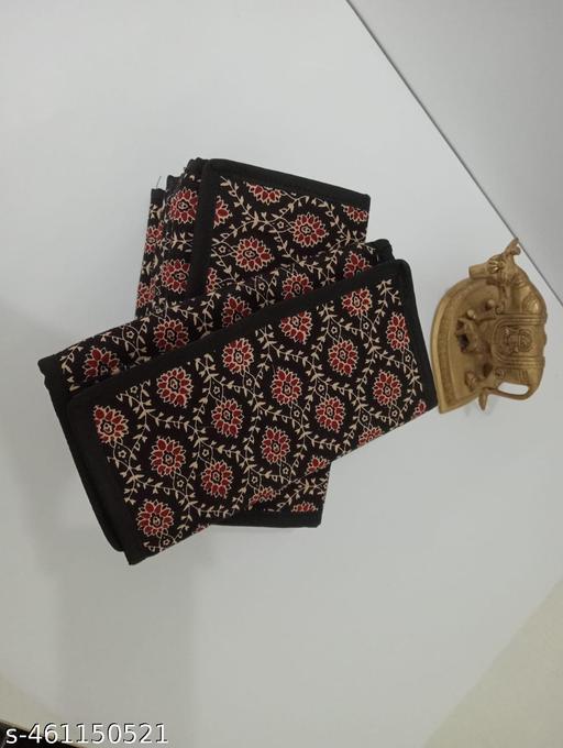 Black Floral women wallet