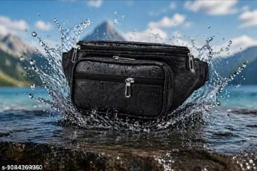 Men’s Premium Multi-Pocket Waist Bag | Crossbody Belt Bag | Travel & Daily Use