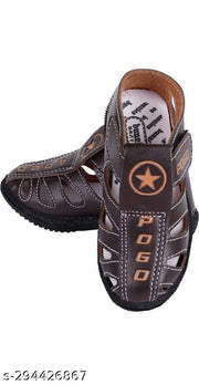 BUNNIES Sandals Boys & Girls Light Weight,Comfortable & Trendy ! Soft Footbed ! Casual and Stylish Sandals for Walking ,Working All Day Brown(6 Months To 12 Years )