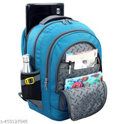 Myron Combo School bag + Lunch Bag Unisex travel Backpack durable and strong Class 5th-10th for School, college, travel and office use Waterproof School Bag  (skyblue, 50 L)