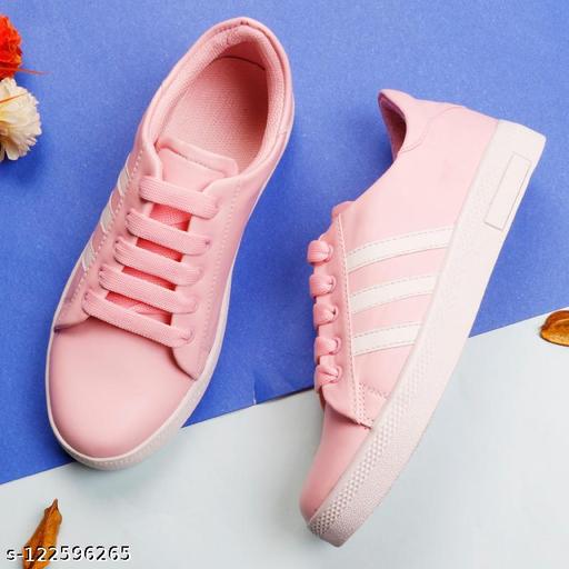RealToes Presents You A Trendy Collection Of Casual 3 Striped Sneakers For Women's/Ladies/Girl's