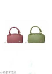 Busy baby presents trendy hand bag for women(multicolour)pack of 2