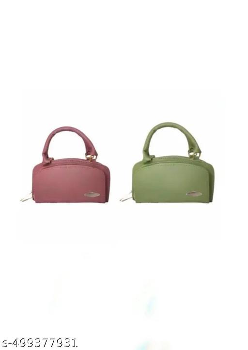 Busy baby presents trendy hand bag for women(multicolour)pack of 2