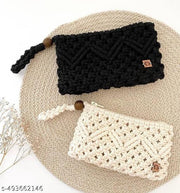 ORYA ALEX Macrame handbags/ Macrame sling bags/ Macrame bags for gifts/ mother's day gift ideas/ gifts for mothers Pack of 2